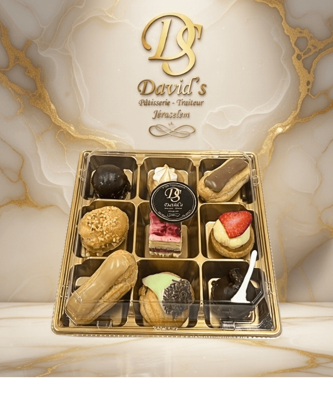 Mini Plateaux de petit four 9 pièces